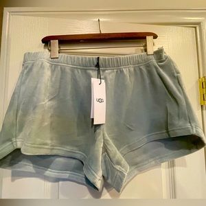 Ugg velvet fleece lounge shorts